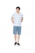 United Colors Of Benetton Blue Cotton Shorts